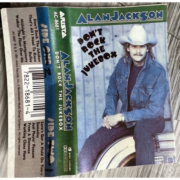 Alan Jackson . Don’t rock the jukebox cassette Tape - Picture 6 of 8